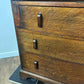 Vintage Dark Oak Bureau