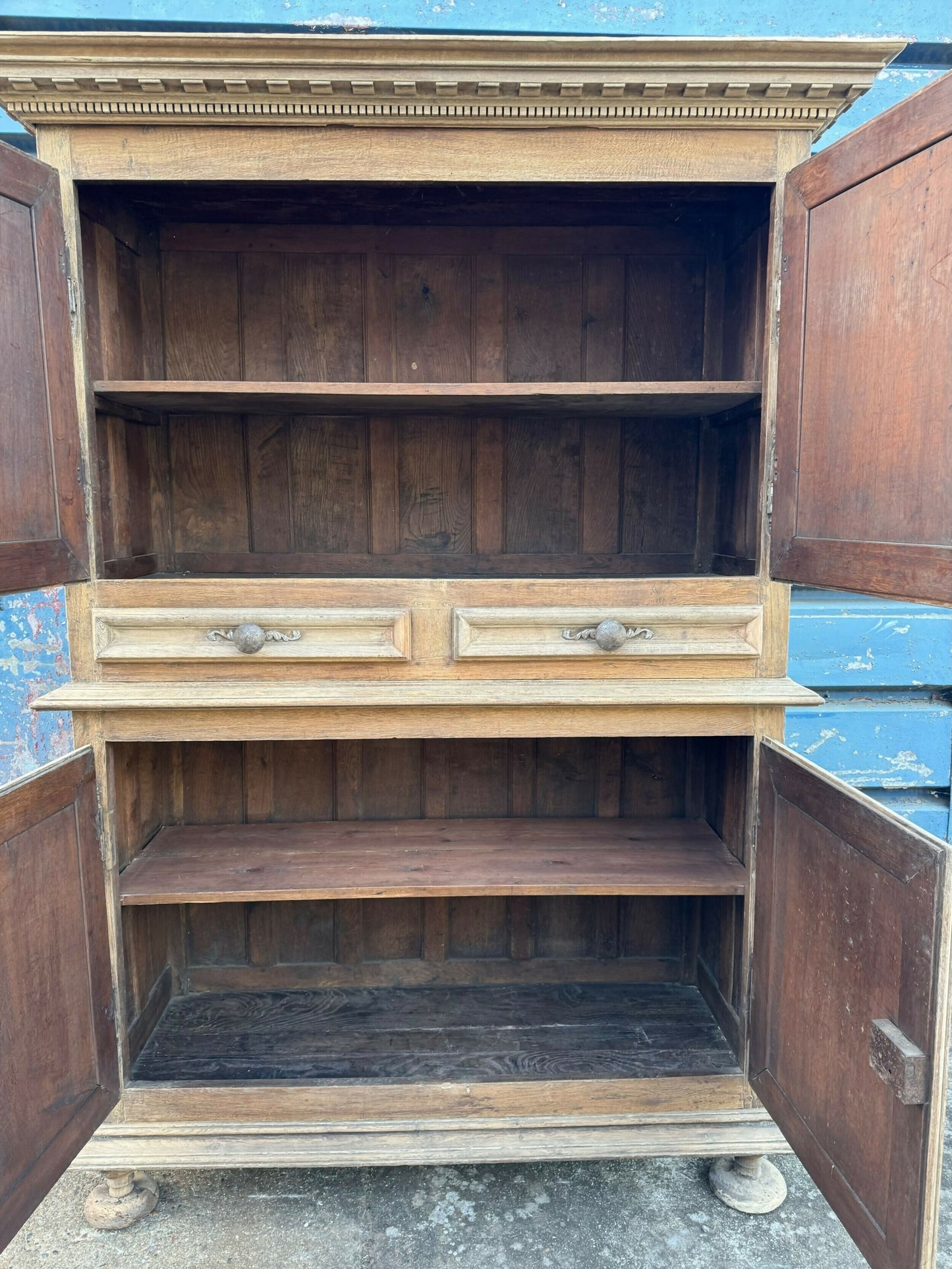 18th Century French Normandie Larder Cupboard