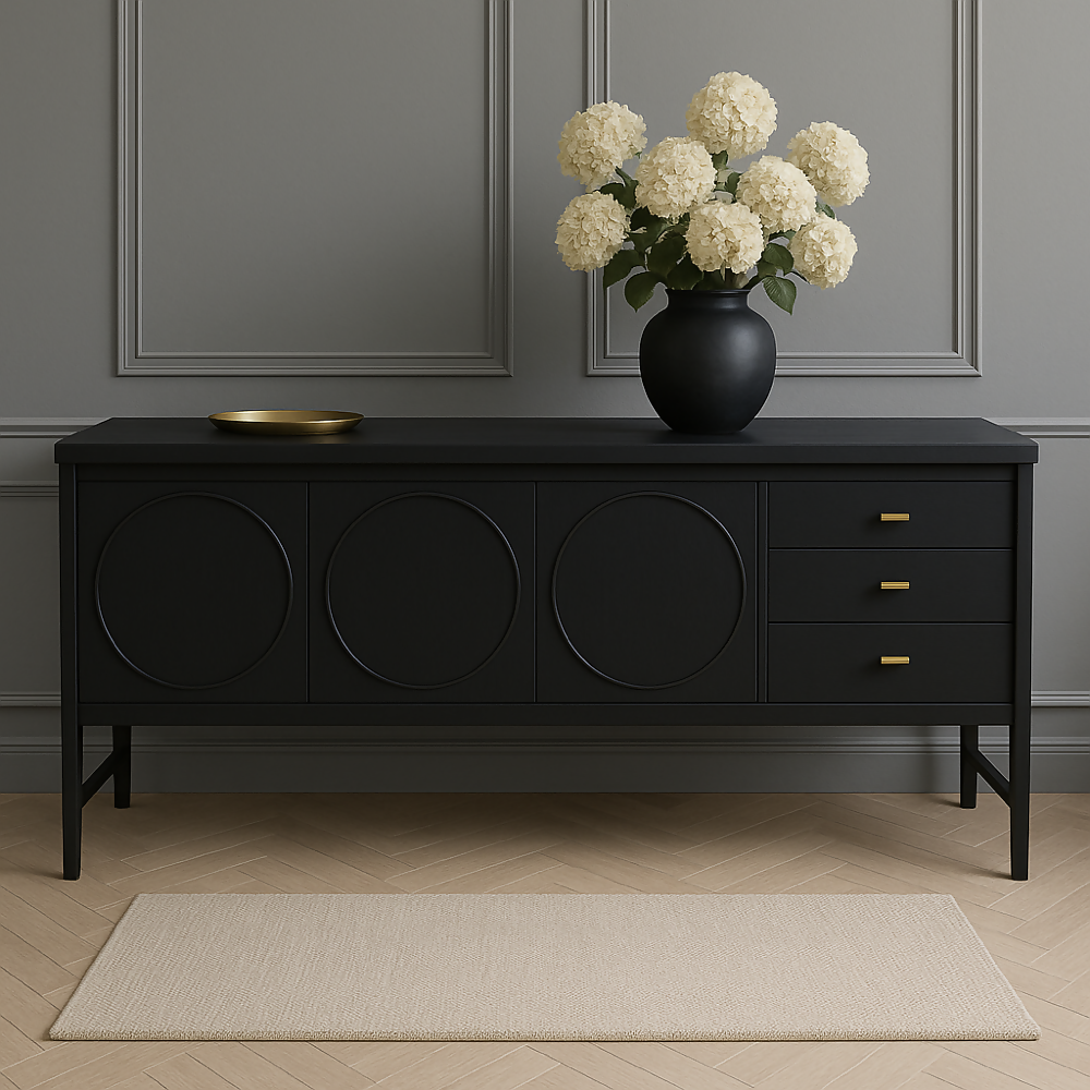 Stunning all black Nathan sideboard ANY COLOUR