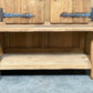 French Gothic Bleached Oak Cupboard