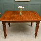 Victorian Mahogany Wind Out Dining Table - Extending- Farmhouse - 180 cm