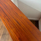 Mid-Century Glazed Teak Bookcase Cabinet