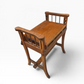 Arts and Crafts period adjustable stool