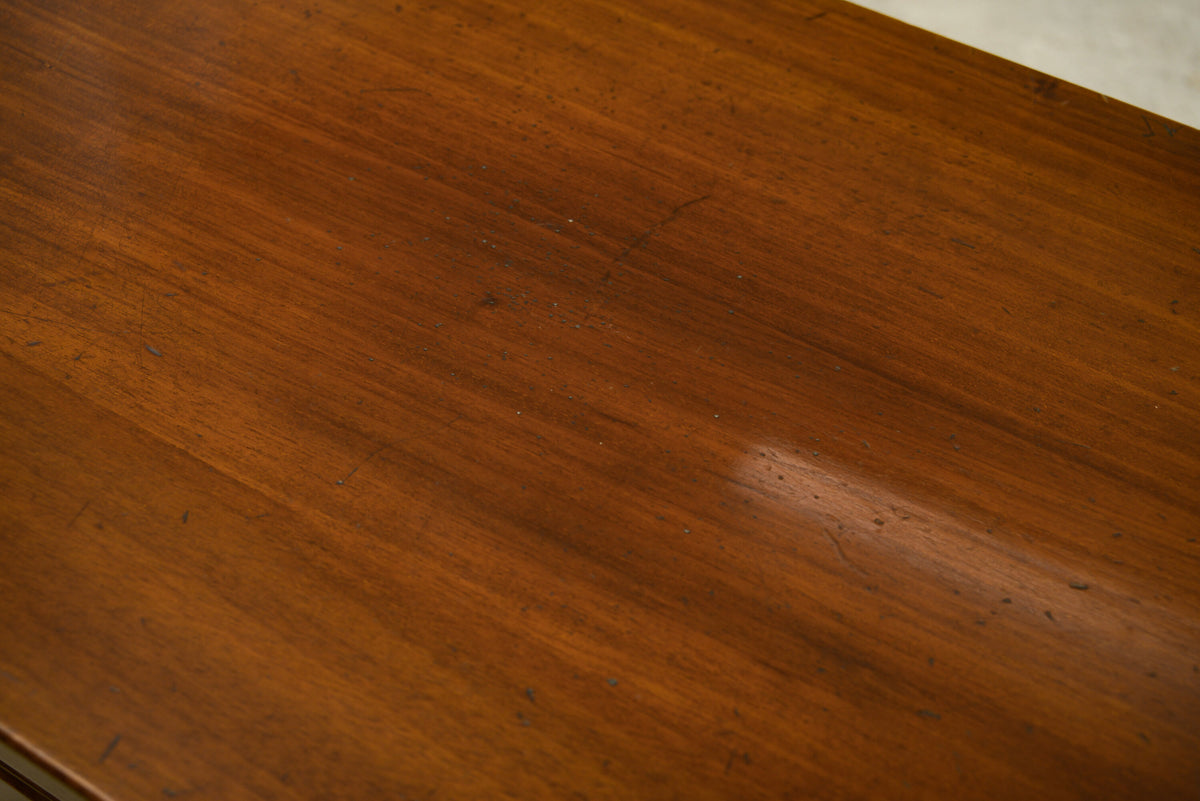 Mahogany Sheet Music Cabinet with Drop Down Front Drawers
