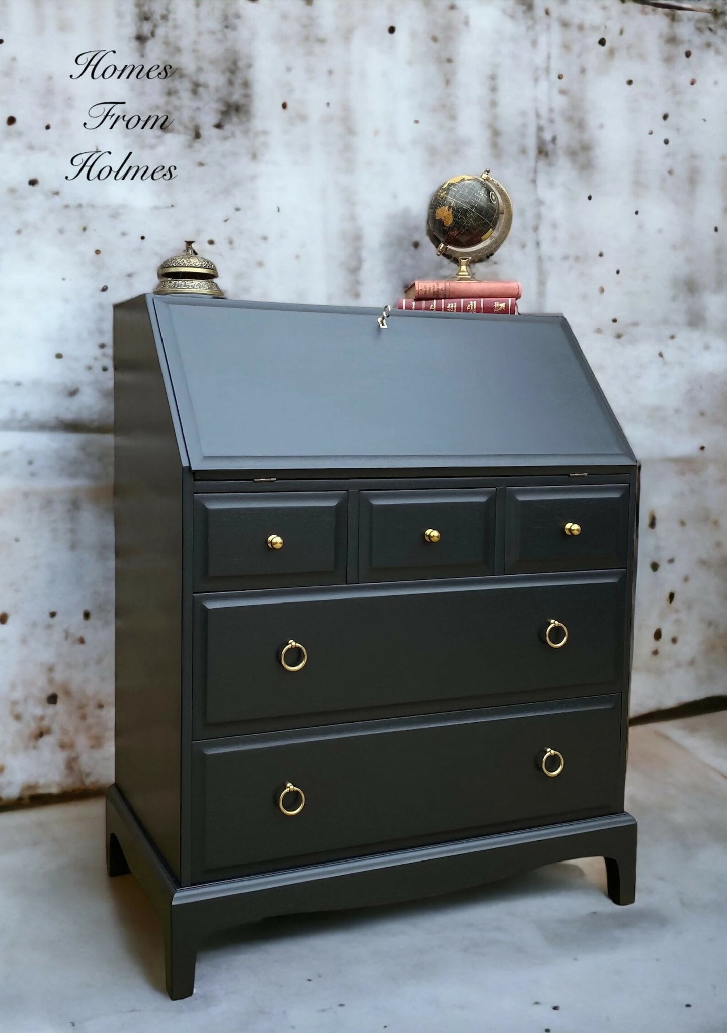 Available for commission / Stag Minstrel bureau / writing desk / vintage Stag desk