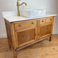 Vintage Bathroom Vanity Unit Made to Order Vanity Unit Custom Made Bathroom Furniture Antique Traditional Bathroom Washstand Basin Unit