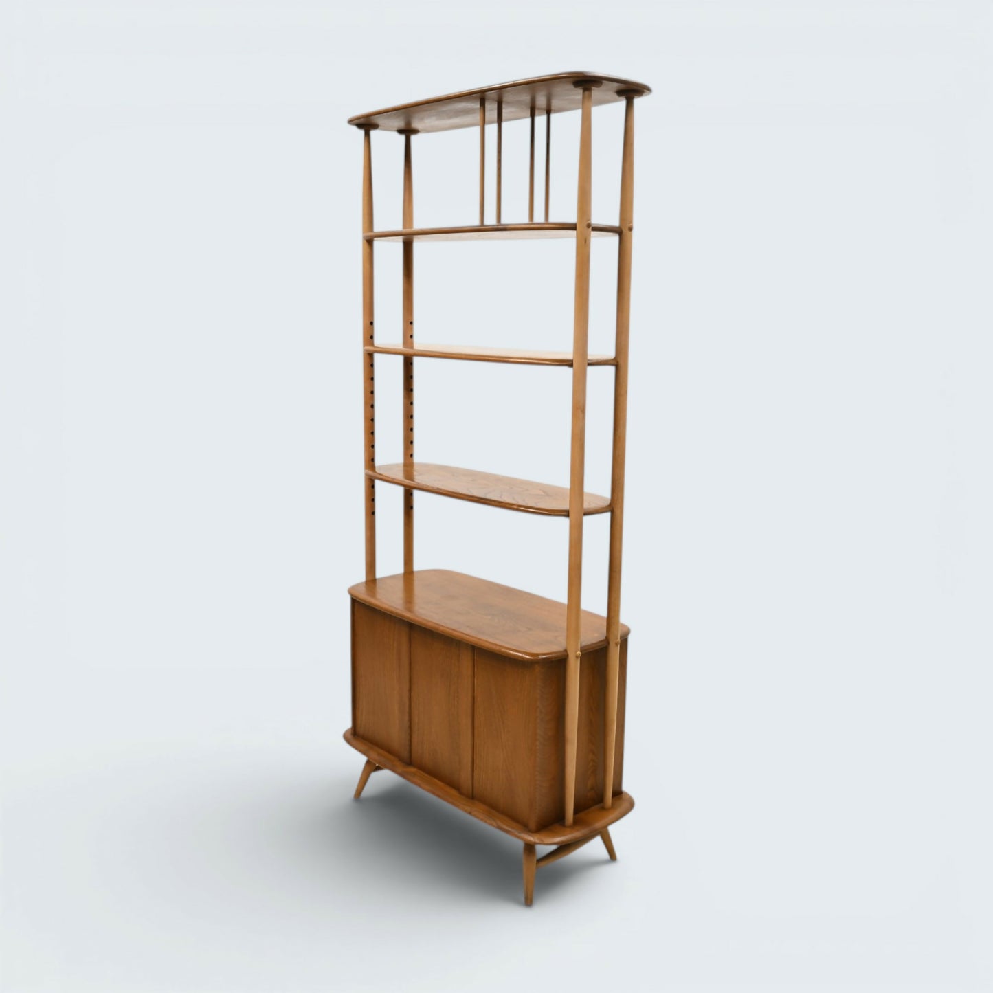 Ercol Giraffe Room Divider Bookcase Model 363 Light/Blonde Finish FREE DELIVERY