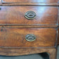 Antique Georgian Bowfront Two over Two Chest of Drawers, c 1820