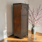 Vintage Oak Hall Cupboard/Wardrobe Gentleman's Wardrobe Carvings FREE DELIVERY*