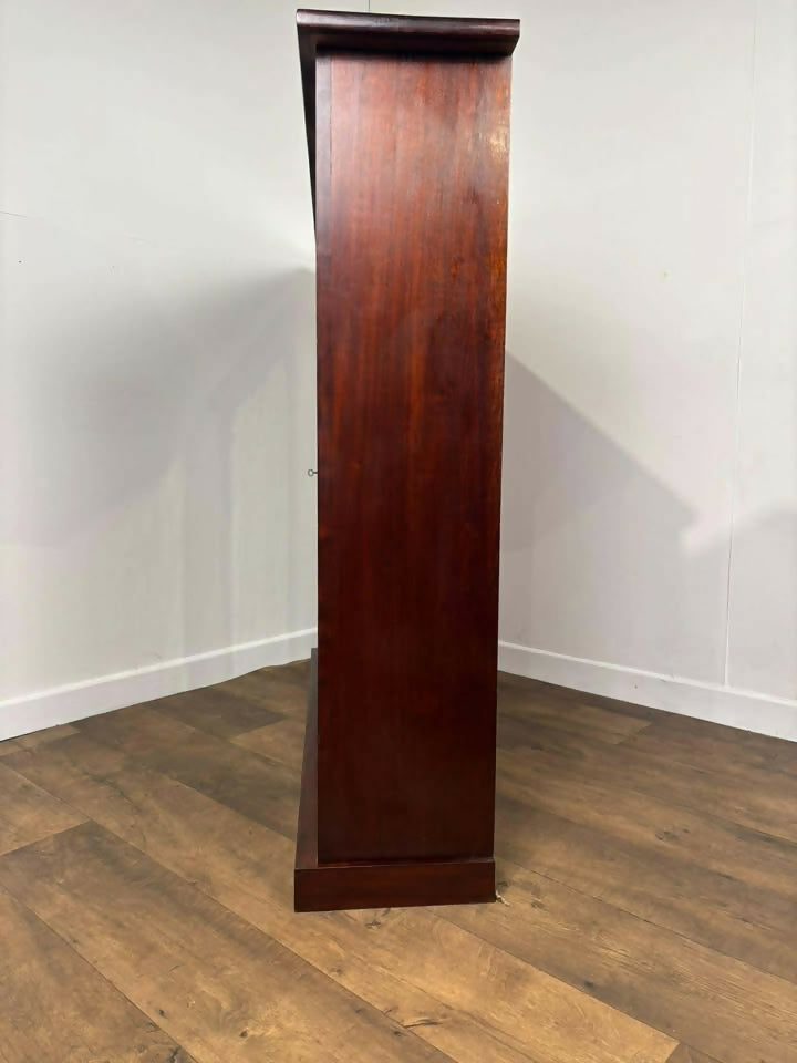 Victorian Mahogany Glazed Bookcase