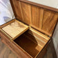 Oriental Carved Camphor Wood Blanket Box