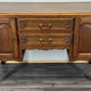 Cabinet Vintage French Louis XVI Style TV stand Desk Oak Sideboard LOT 4516