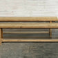 Pair French Oak Dining Benches