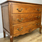 Chest of Drawers Vintage French Louis Oak 3 Drawers Carved Cabinet LOT 6261
