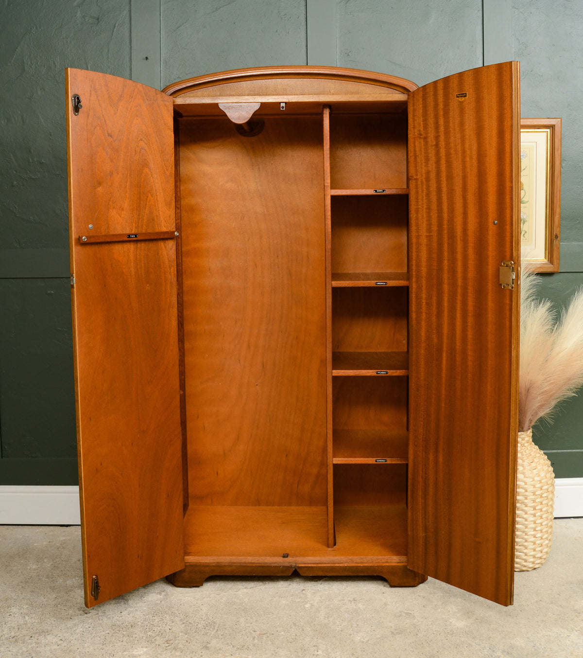 Art Deco Style Gentlemans Wardrobe by Austinsuite - Mid Century