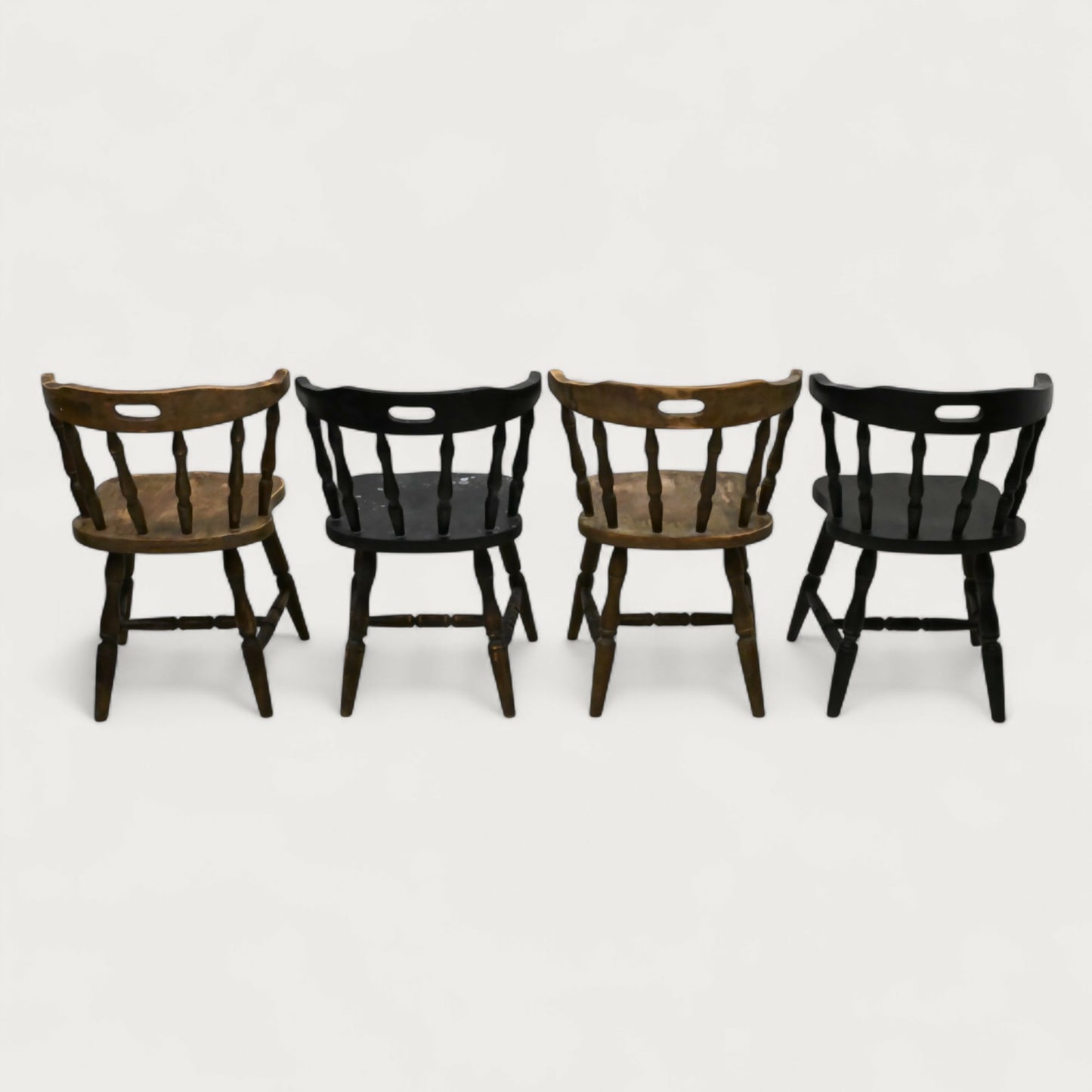 4 Pub Chairs Near Ready for Painting 12 Chairs Available Sturdy FREE UK Delivery. SBR10630/2506E