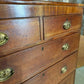 Antique George III Oak and Mahogany Two over Three Chest of Drawers, c1820
