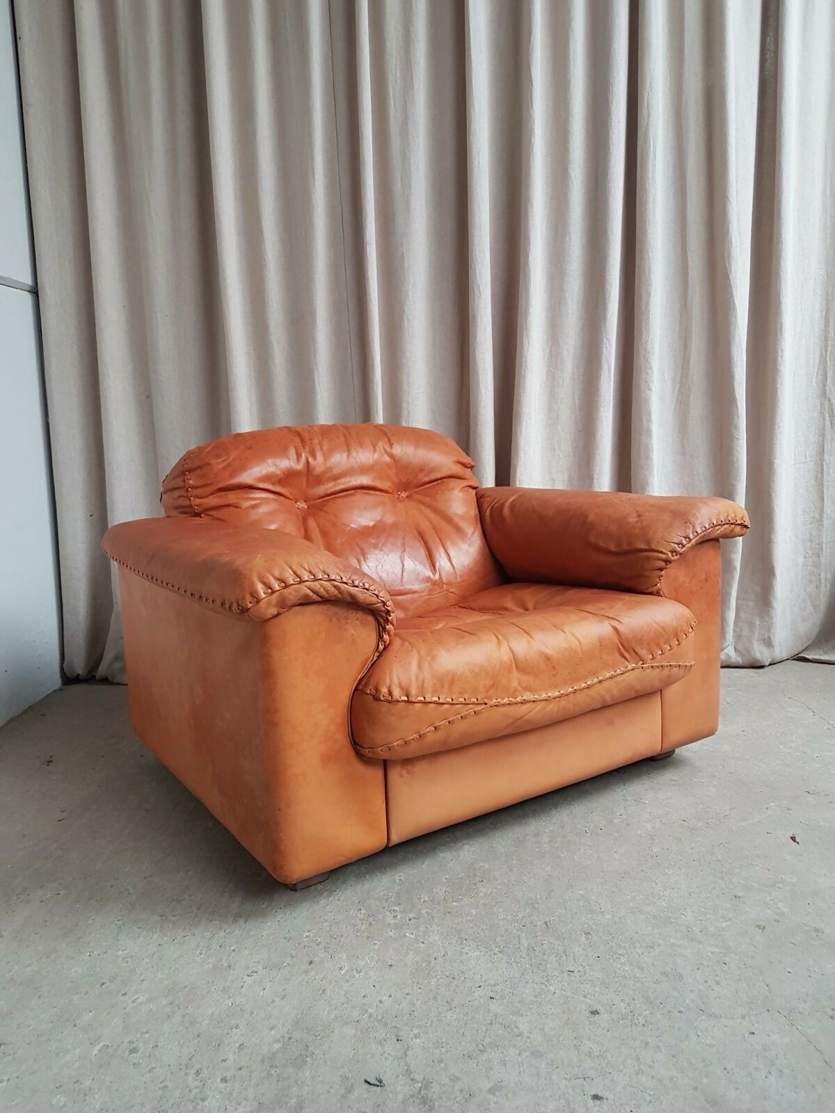 Vintage Rare Mid Century De Sede DS101 James Bond Reclining Chair Scandi Retro R878