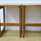 Vintage Bedside Table Set Of 2 Pair McIntosh Teak Mid Century Danish Design