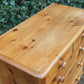 Vintage Victorian Tall Pine Chest Of Drawers