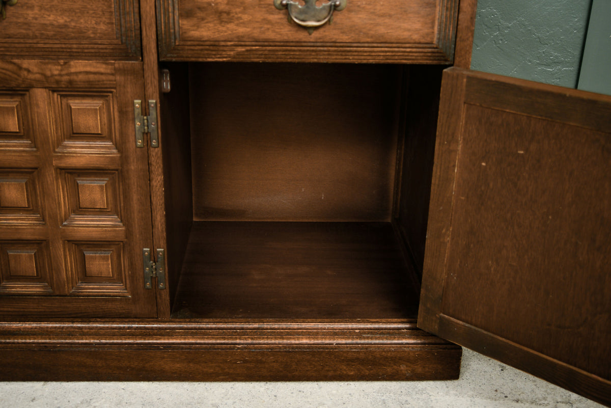Vintage Younger Toledo Oak Sideboard - Very Long