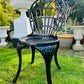 Garden Furniture Patio Set in Black 3 Seater