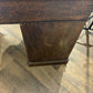 Victorian Oak Twin Pedestal Kneehole Desk