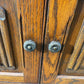 Wood Bros Old Charm Display Cabinet Light Oak
