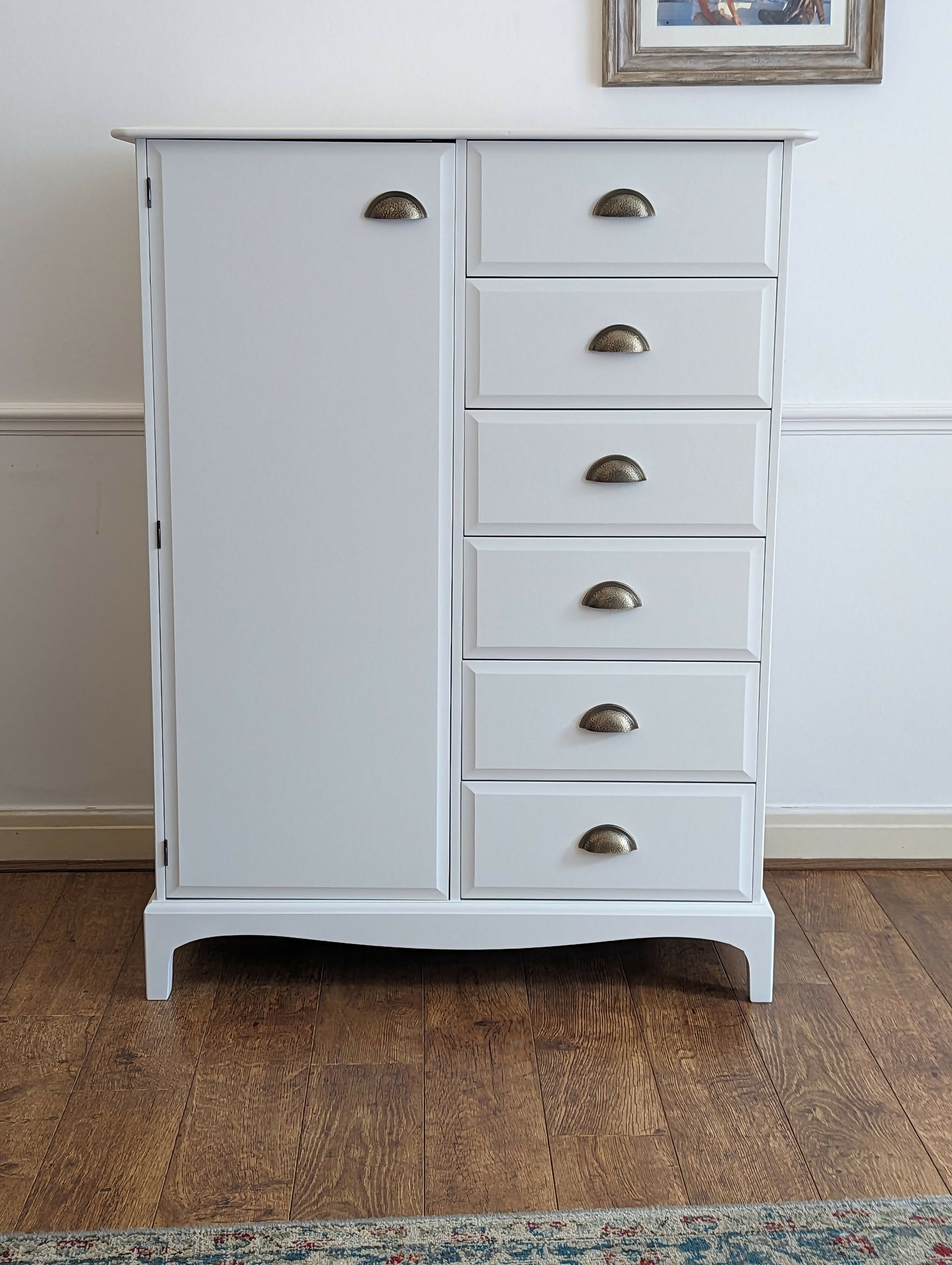 Stag Minstrel Gentleman's Wardrobe, Rare, painted to order.