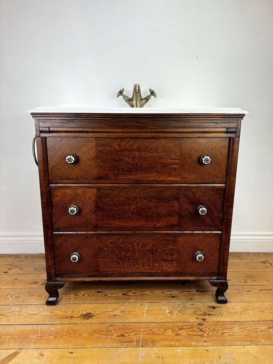 Bathroom Vanity Unit Made to Order Vanity Unit Custom Made Bathroom Furniture Antique Traditional Bathroom Washstand Basin Unit