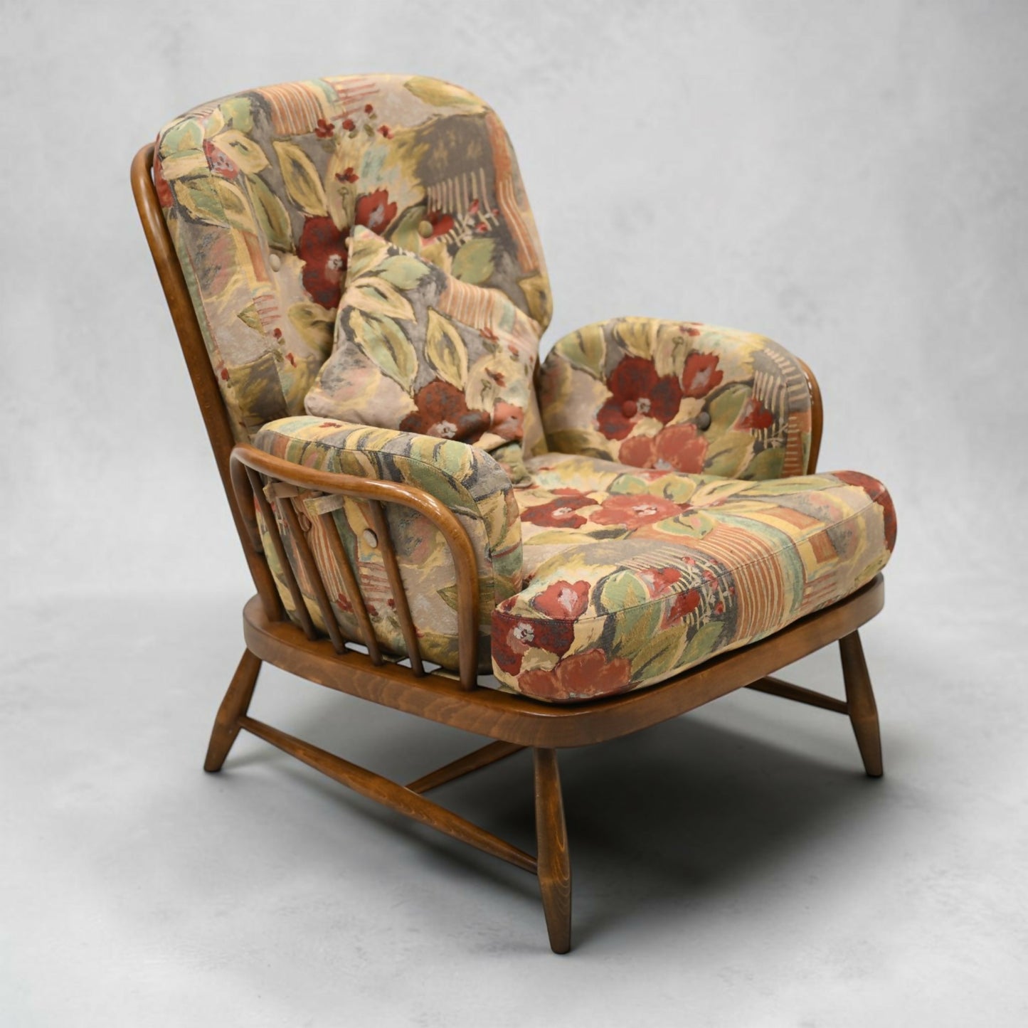 Ercol Jubilee Easy Chair Armchair Golden Dawn New Webbing EXC FREE UK Delivery*