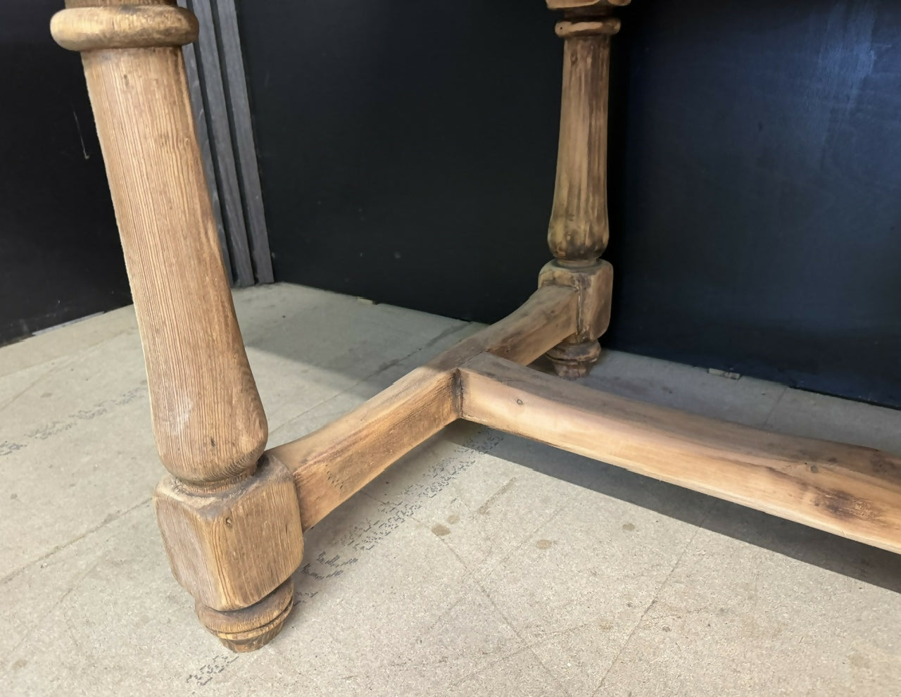 Larger Pine Farmhouse Dining Table