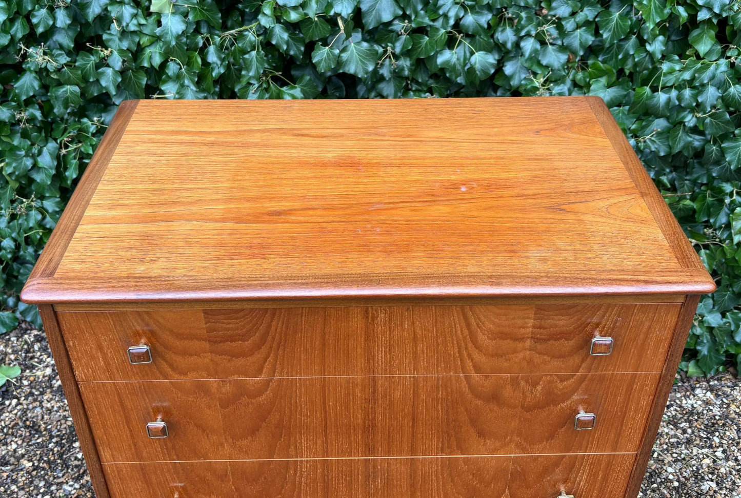 Vintage 1960's Homeworthy Teak Chest Of Drawers