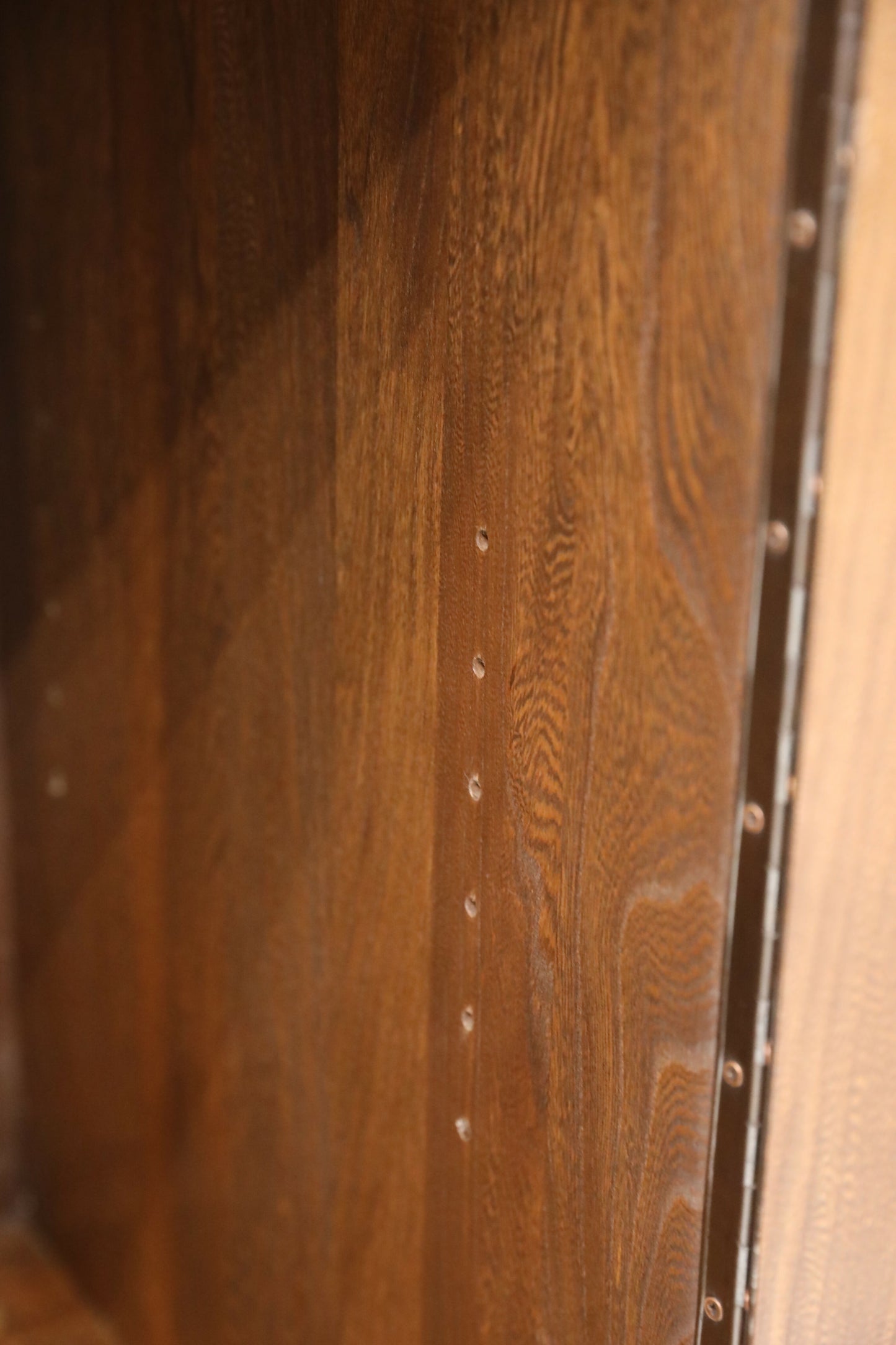 Ercol Tall Narrow Cupboard Display Cabinet Fruitwood Finish FREE UK* Delivery. SBR9628/0710D