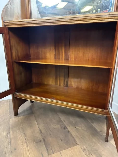 Edwardian Mahogany Glazed Cabinet