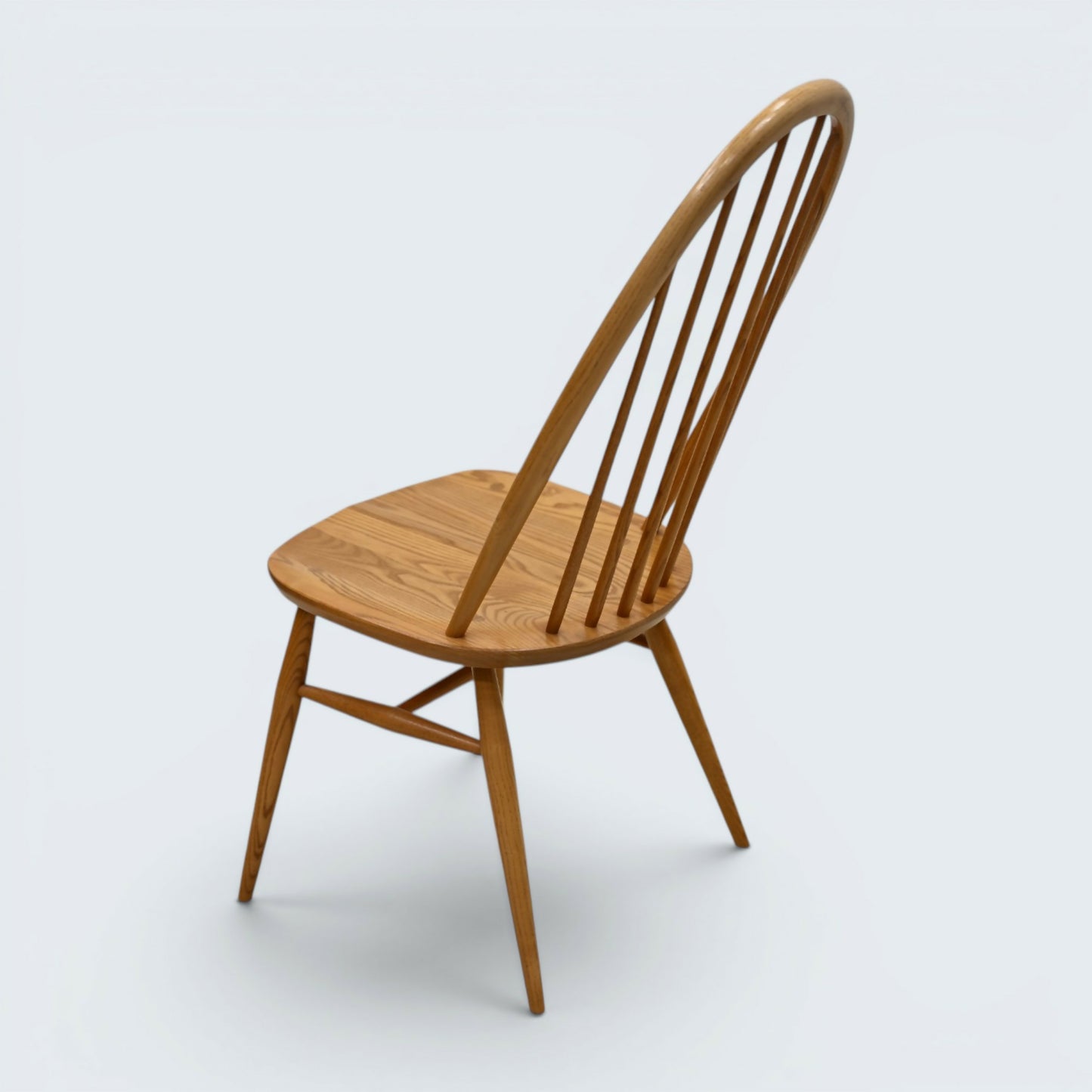 4 Ercol Dining Chairs Windsor Quaker Light Finish Circa 2018 FREE UK Delivery