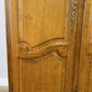Wardrobe Vintage French Louis XVI Style Oak Four Door Carved Armoire LOT 4824