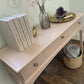 Restored Stag Minstrel Console Table