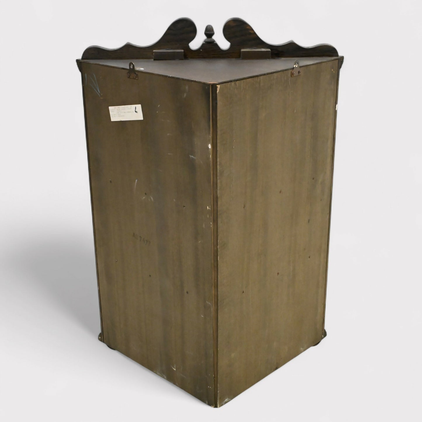 Old Charm Hanging Corner Display Cabinet Leaded Glass Model 1914 FREE Delivery. SBR10680/0907E