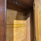 Vintage George V Mirrored Oak Double Wardrobe99