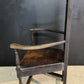 Carved Oak Wainscot Arm Chair