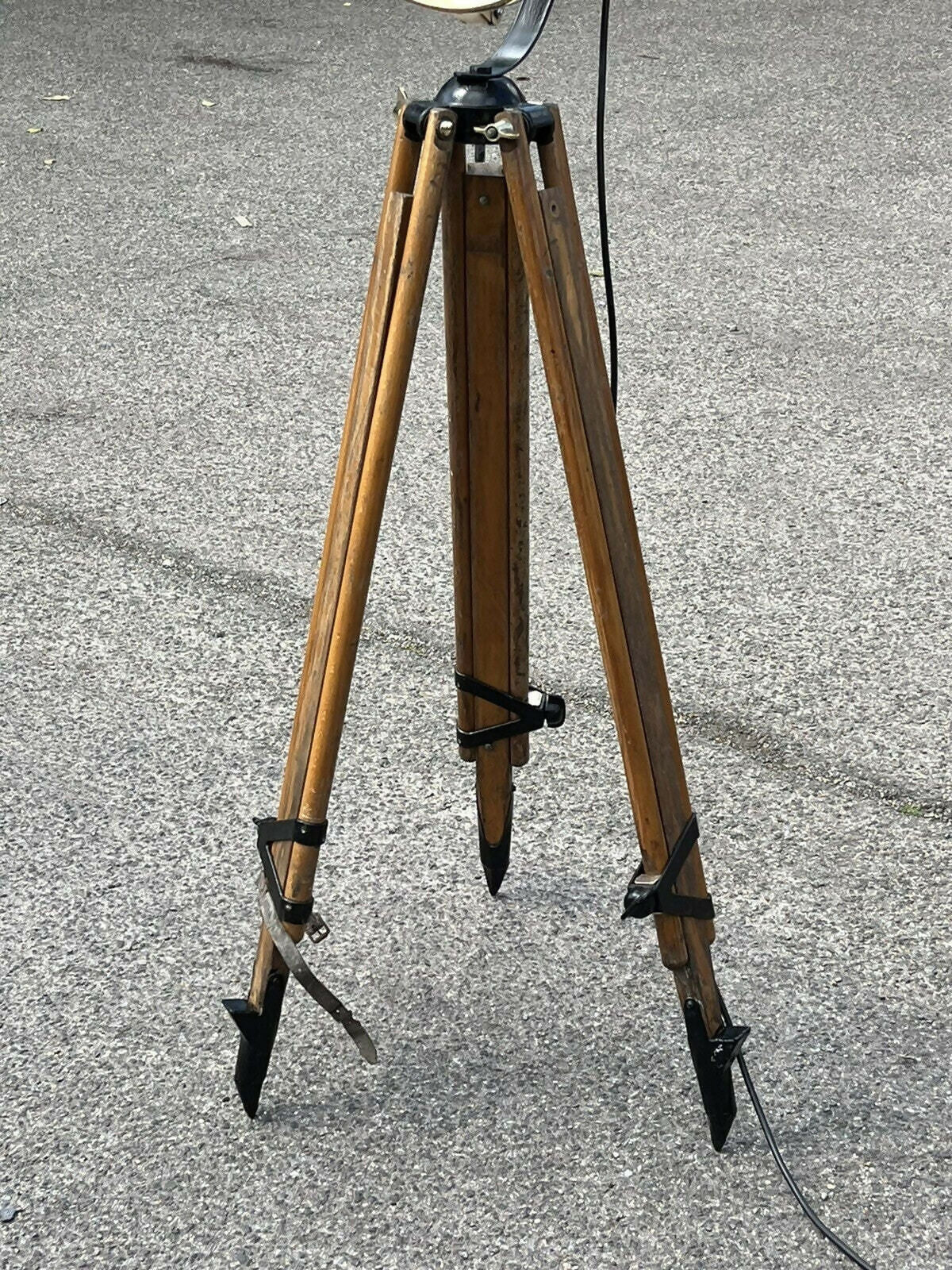 Industrial 1920’s Tripod Lamp, 1920s