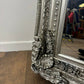 Large Gallery Reproduction Rectangular Bevel Edged Lean Mirror / Wall mirror