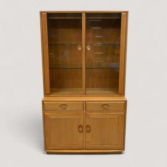 Small Ercol Windsor Sideboard Display Cabinet Top Light Finish FREE UK Delivery*. SBR10891/0209E