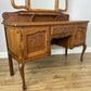 Dressing Table with Mirror Vintage French Louis Vanity Table Makeup LOT 6341