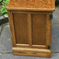A WOOD BROTHERS OLD CHARM VINTAGE CARVED OAK TV MEDIA CABINET / STAND