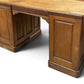 Art Deco period Oak pedestal desk
