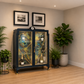 Art Deco Blue & Gold Display Cabinet