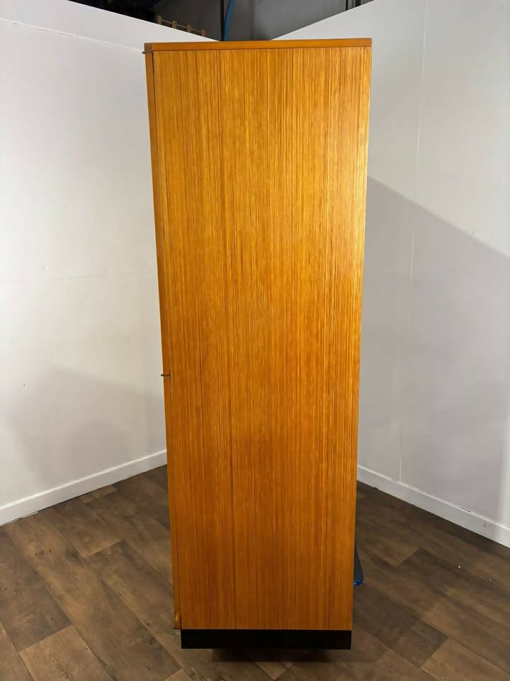 Mid Century Stag Teak Double Wardrobe