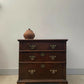 An 18th century vintage oak chest of drawers